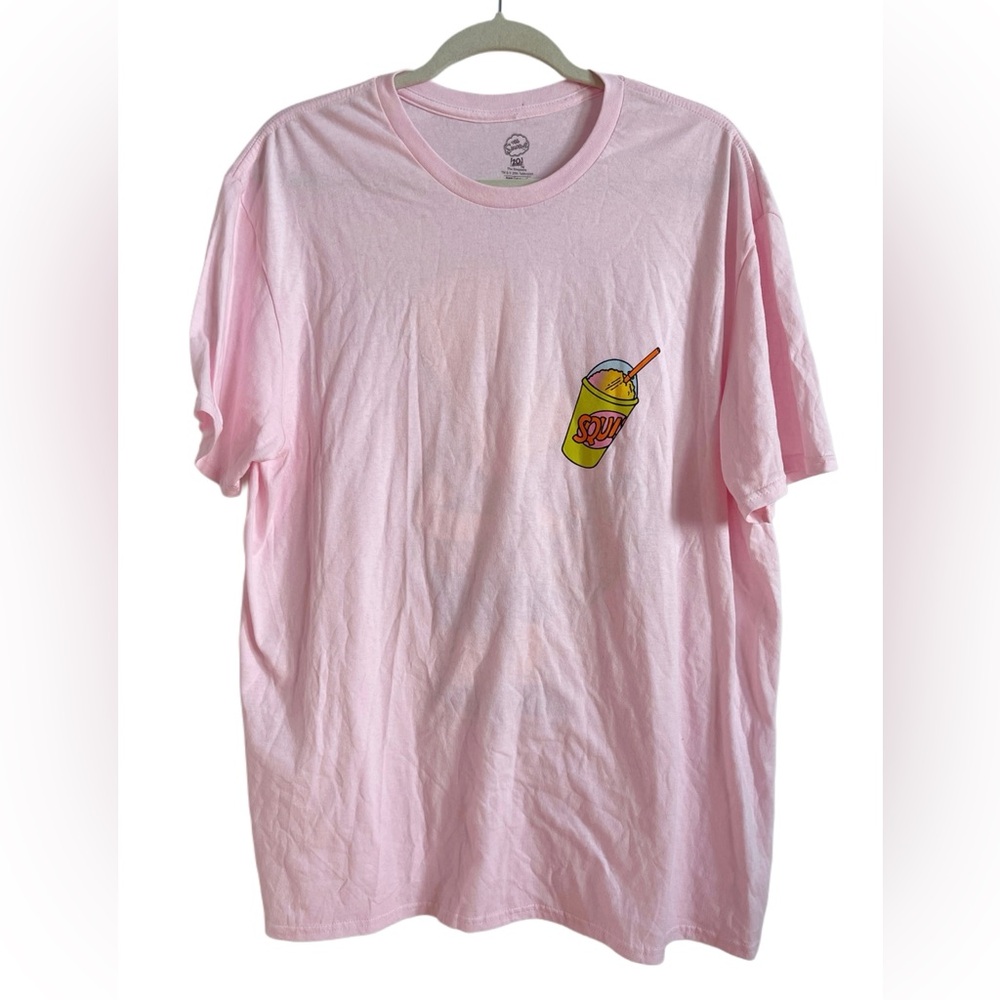 Men’s The Simpsons pink short sleeve Tee | Size XL